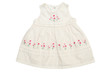 white baby dress