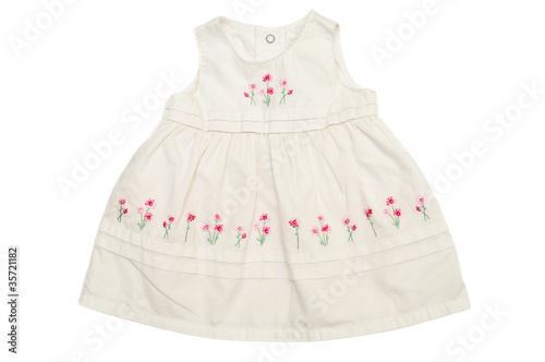 Photo: white baby dress white baby dress