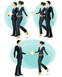 white collar workers