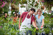 Florists at greenhouse Florists at greenhouse