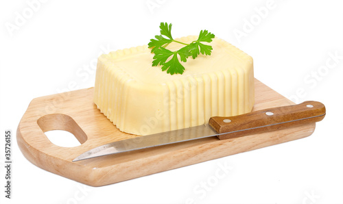 Photo: Butter with knife Butter with knife