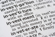 Investment Defined