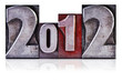 2012 Letterpress