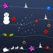 Illustration: Christmas pattern Christmas pattern