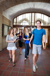 Group of college students