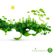 Green Eco Town - Abstract Ecol...