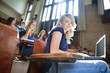 Foto: University Students in Lectuer Hall University Students in Lectuer Hall