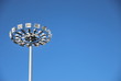 Ground light post