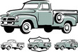 vintage pick up truck