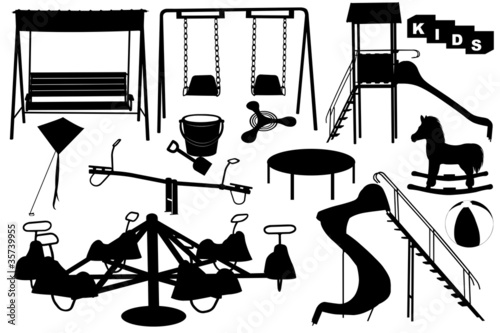 Vector: Playground illustration Playground illustration