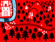 castle and towns map