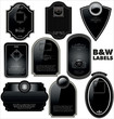 Photo en ligne au meilleur prix Black framed labels