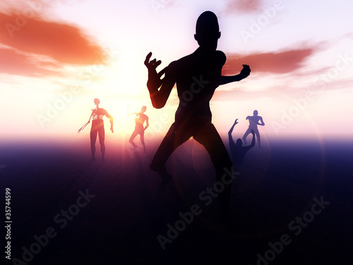 Illustration: Zombies On The Move Zombies On The Move