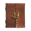 Antique Book on the white background.