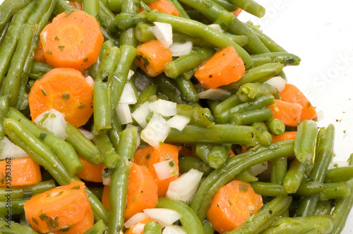 Photo: Bohnensalat mit Karotten Bohnensalat mit Karotten