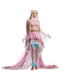 Young girl in fairy-tale doll cosplay costume Young girl in fairy-tale doll cosplay costume