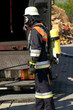 Atemschutzgeräteträger im Feuerwehreinsatz