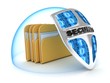 Files and shield