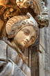 Medieval princess on Grand Place in Brussels