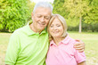 Portrait of happy senior couple Portrait of happy senior couple
