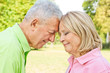 Romantic senior couple Romantic senior couple