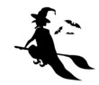 Witch silhouette