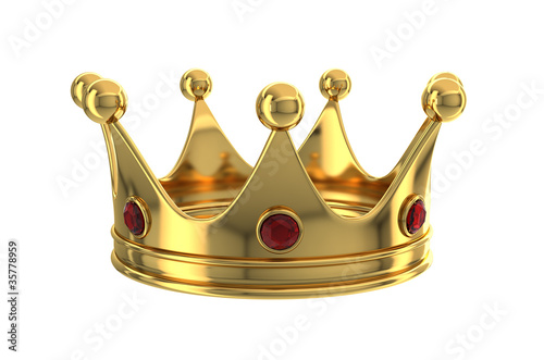 Illustration: Gold crown Gold crown