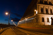 Tram lights in Budapest
