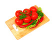 Composition with raw vegetables Composition with raw vegetables