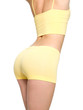 woman with beautiful sporty buttocks and slim waistline