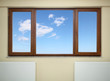 Window and double radiator heater