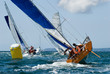 yacht at race regatta