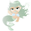 meerjungfrau wassernixe cartoon meerjungfrau wassernixe cartoon