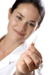 femme acupuncture
