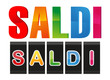 Scritta Saldi