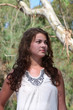 Young woman in a forest Young woman in a forest