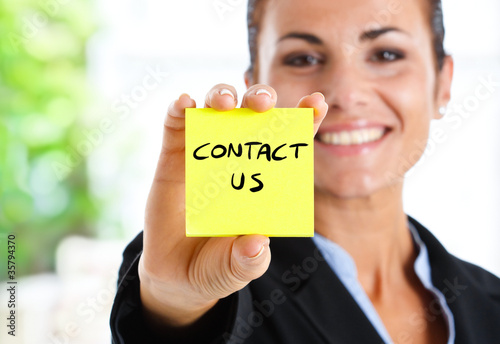 Photo: Contact us Contact us