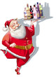 Santa is serving Sprits