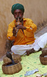 Snake charmer. India. Rajasthan.