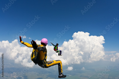 Photo: Skydiving photo Skydiving photo