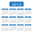 Calendar for 2012