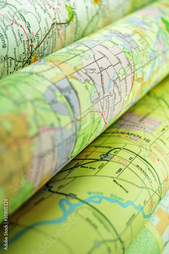 Photo: Abstract maps Abstract maps