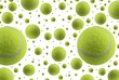 Tennis balls isolated on white background Tennis balls isolated on white background