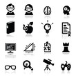 Icons set Nerds