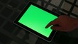 Tablet - green screen customizable