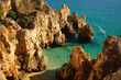 Photos : Atlantic ocean coastline in Algarve,Portugal