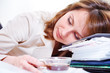Young woman sleeping