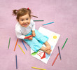 Kids painting