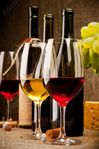 Photo: Wine composition Wine composition