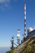 Antennenanlage im Gebirge, Bayern